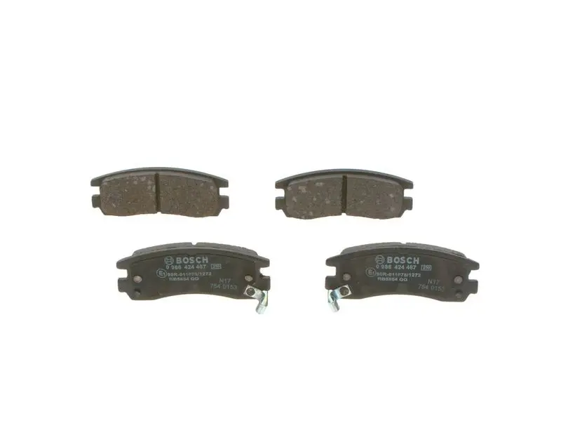 Handler.Part Brake pad set, disc brake Bosch 0986424467 3