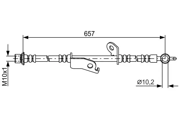 Handler.Part Brake hose Bosch 1987481789 5