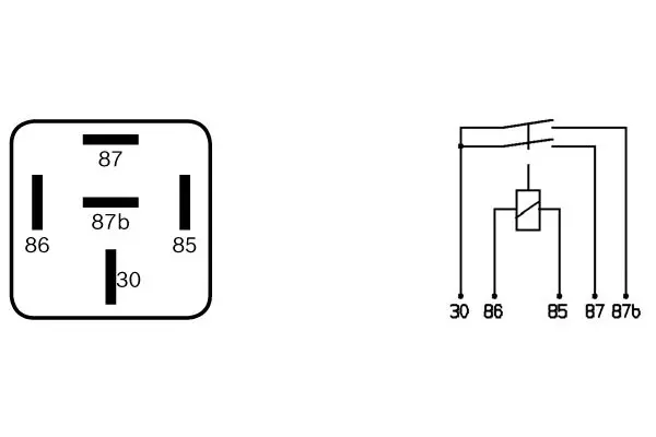 Handler.Part Relay, main current Bosch 0332015002 6