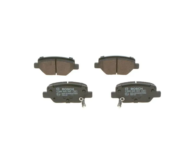 Handler.Part Brake pad set, disc brake Bosch 0986495393 3