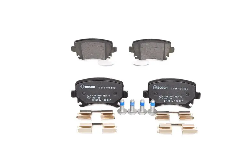 Handler.Part Brake pad set, disc brake Bosch 0986494595 1