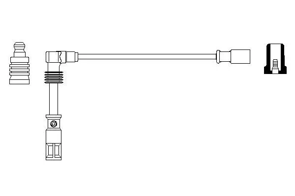 Handler.Part Ignition cable Bosch 0356912857 5