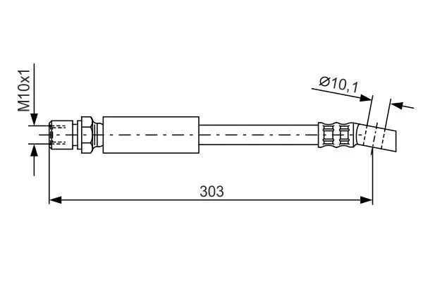 Handler.Part Brake hose Bosch 1987476426 1