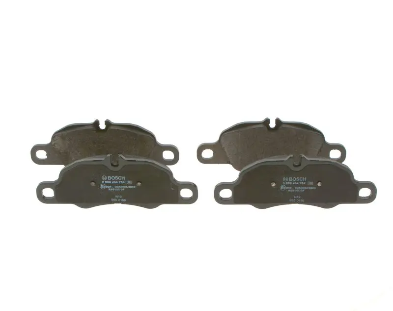 Handler.Part Brake pad set, disc brake Bosch 0986494784 1