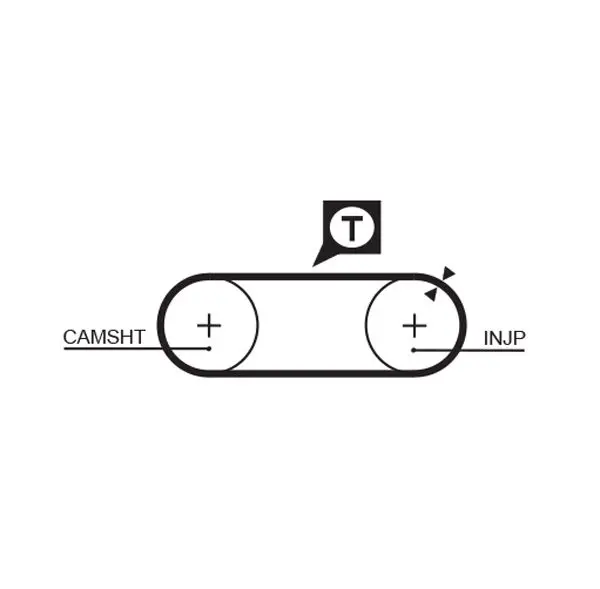 Handler.Part Water pump & timing belt set Gates KP15035 3