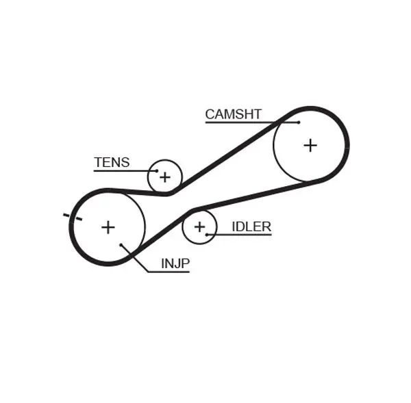 Handler.Part Water pump & timing belt set Gates KP45323XS 3