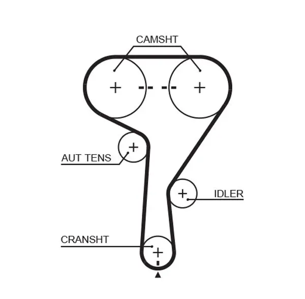 Handler.Part Timing belt Gates 5603XS 1