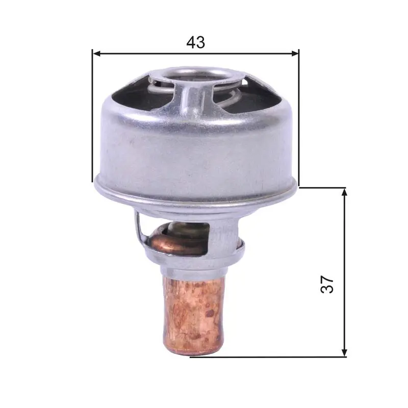 Handler.Part Thermostat, coolant Gates TH01483 1