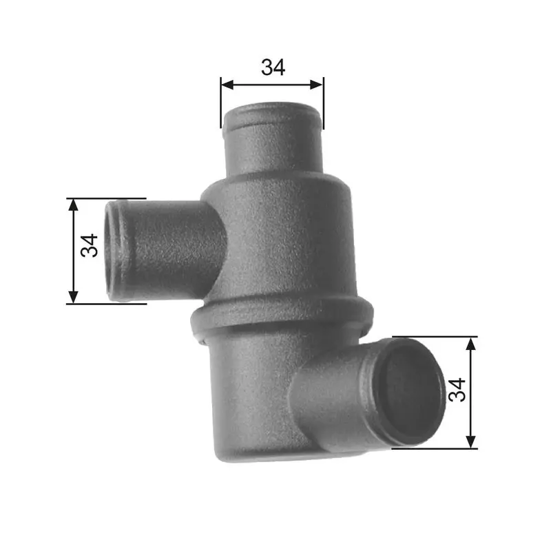 Handler.Part Thermostat, coolant Gates TH15480 1