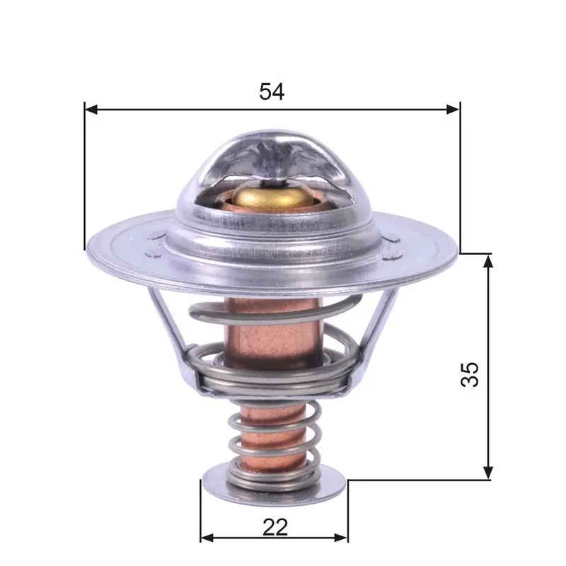 Handler.Part Thermostat, coolant Gates TH22689G1 1