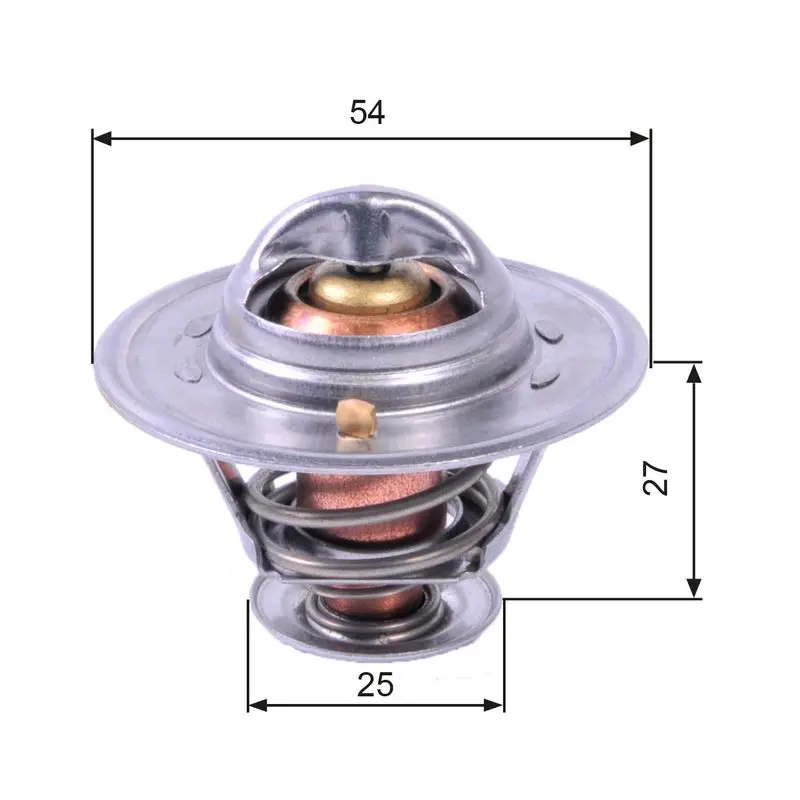 Handler.Part Thermostat, coolant Gates TH22779G1 1