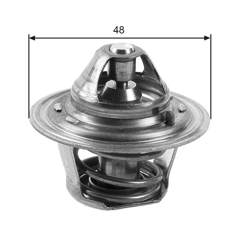 Handler.Part Thermostat, coolant Gates TH27188G1 1