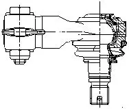 Handler.Part Tie rod end LEMFÖRDER 1464501 1