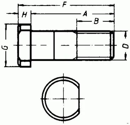 Handler.Part Wheel stud LEMFÖRDER 1882401 1