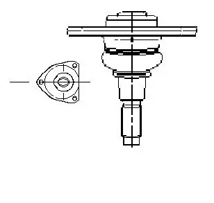 Handler.Part Ball joint LEMFÖRDER 2233701 1