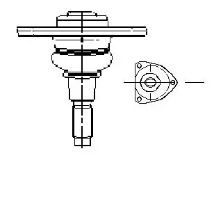 Handler.Part Ball joint LEMFÖRDER 2233801 1