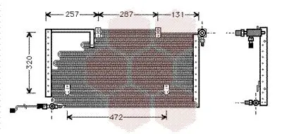 Handler.Part Condenser, air conditioning VAN WEZEL 03005138 1