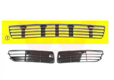 Handler.Part Ventilation grille, bumper VAN WEZEL 0323501 1