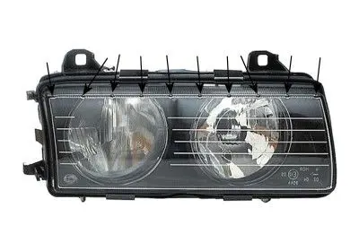 Handler.Part Headlight VAN WEZEL 0640966M 1