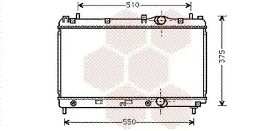 Handler.Part Radiator, engine cooling VAN WEZEL 07002031 1