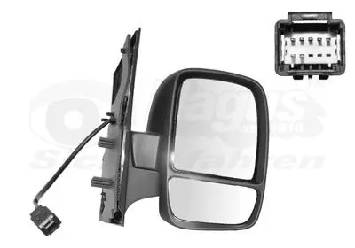 Handler.Part Outside mirror VAN WEZEL 0943808 1