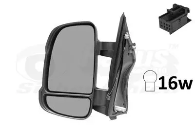 Handler.Part Outside mirror VAN WEZEL 0983801 1