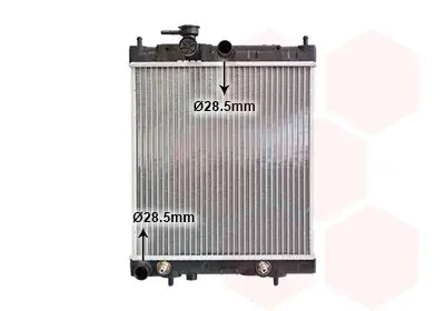 Handler.Part Radiator, engine cooling VAN WEZEL 13002131 1