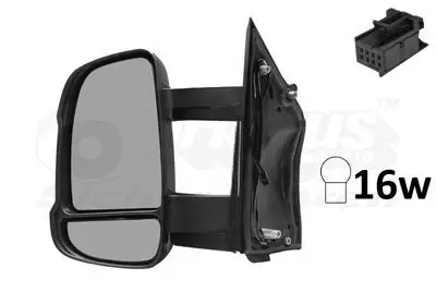 Handler.Part Outside mirror VAN WEZEL 1651811 1