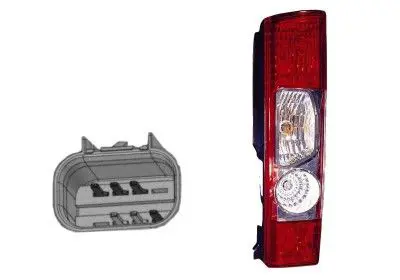 Handler.Part Combination rearlight VAN WEZEL 1651922 1