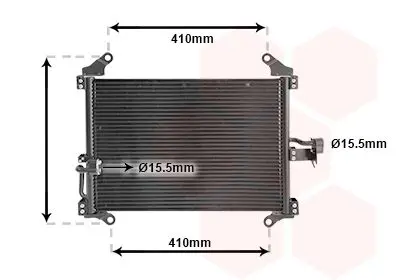 Handler.Part Condenser, air conditioning VAN WEZEL 17005206 1