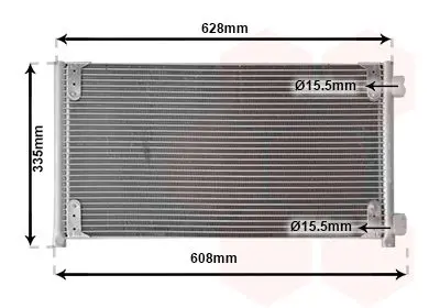 Handler.Part Condenser, air conditioning VAN WEZEL 17005213 1