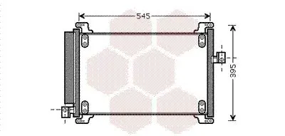 Handler.Part Condenser, air conditioning VAN WEZEL 17005327 1