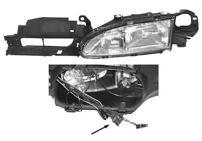 Handler.Part Headlight VAN WEZEL 1825944 1