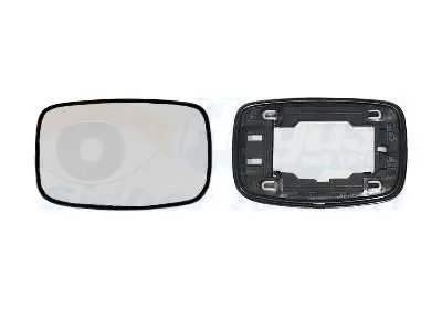 Handler.Part Mirror glass, outside mirror VAN WEZEL 1838833 1