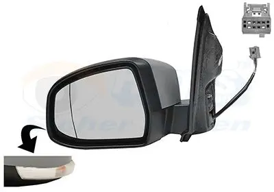 Handler.Part Outside mirror VAN WEZEL 1866805 1