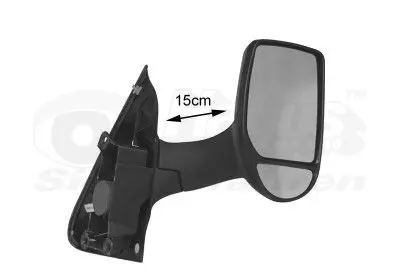 Handler.Part Outside mirror VAN WEZEL 1898812 1