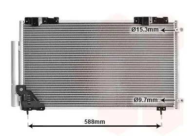 Handler.Part Condenser, air conditioning VAN WEZEL 25005186 1