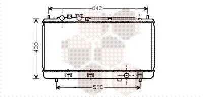 Handler.Part Radiator, engine cooling VAN WEZEL 27002176 1