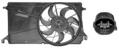 Handler.Part Fan, radiator VAN WEZEL 2735746 1