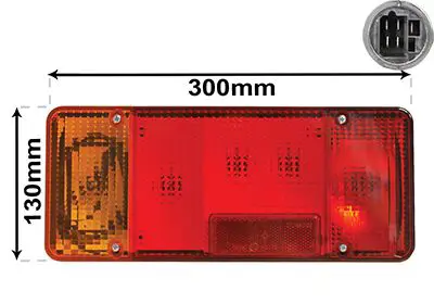 Handler.Part Combination rearlight VAN WEZEL 2810925 1