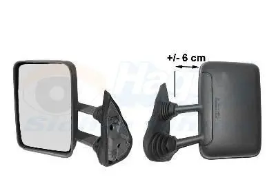 Handler.Part Outside mirror VAN WEZEL 2812802 1