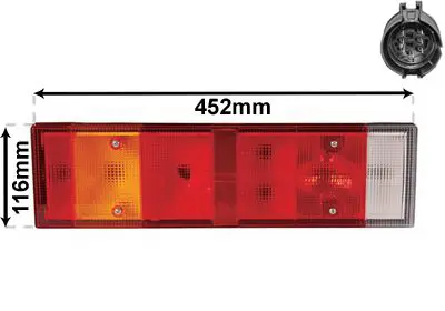 Handler.Part Combination rearlight VAN WEZEL 2812925 1