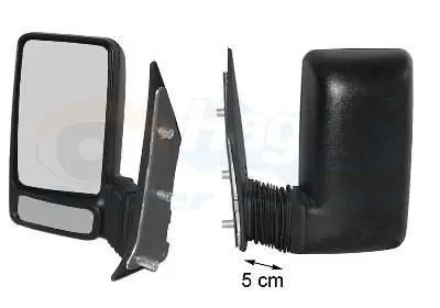 Handler.Part Outside mirror VAN WEZEL 2813802 1