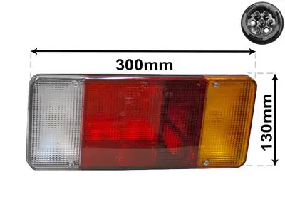 Handler.Part Combination rearlight VAN WEZEL 2813926 1