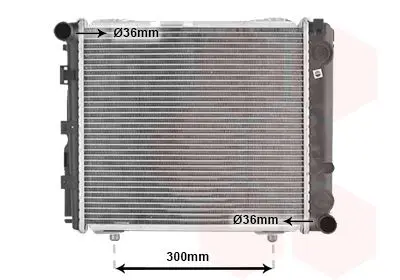 Handler.Part Radiator, engine cooling VAN WEZEL 30002079 1