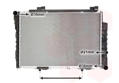 Handler.Part Radiator, engine cooling VAN WEZEL 30002230 1