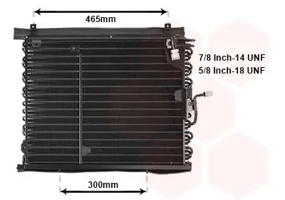 Handler.Part Condenser, air conditioning VAN WEZEL 30005160 1