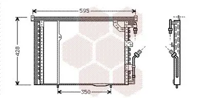 Handler.Part Condenser, air conditioning VAN WEZEL 30005195 1