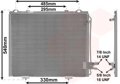 Handler.Part Condenser, air conditioning VAN WEZEL 30005232 1