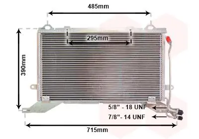 Handler.Part Condenser, air conditioning VAN WEZEL 30005268 1